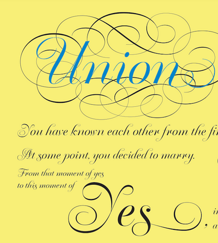 Union, Robert Fulghum typography poster 4